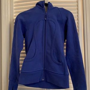 Lululemon zip-up sweatshirt.
